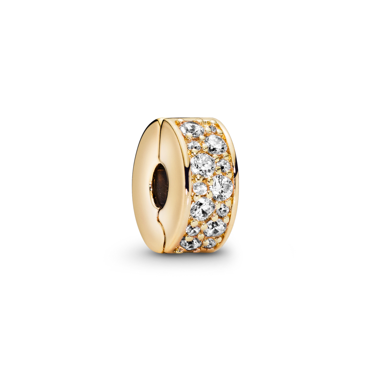 Clear Pavé Clip Charm