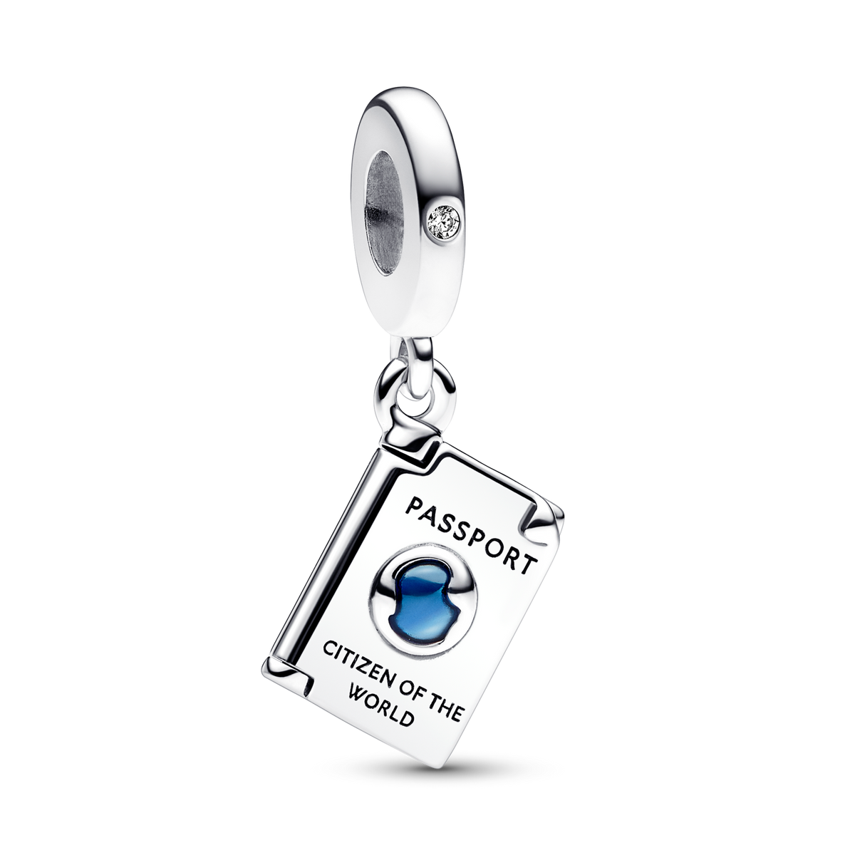 Openable Passport Dangle Charm
