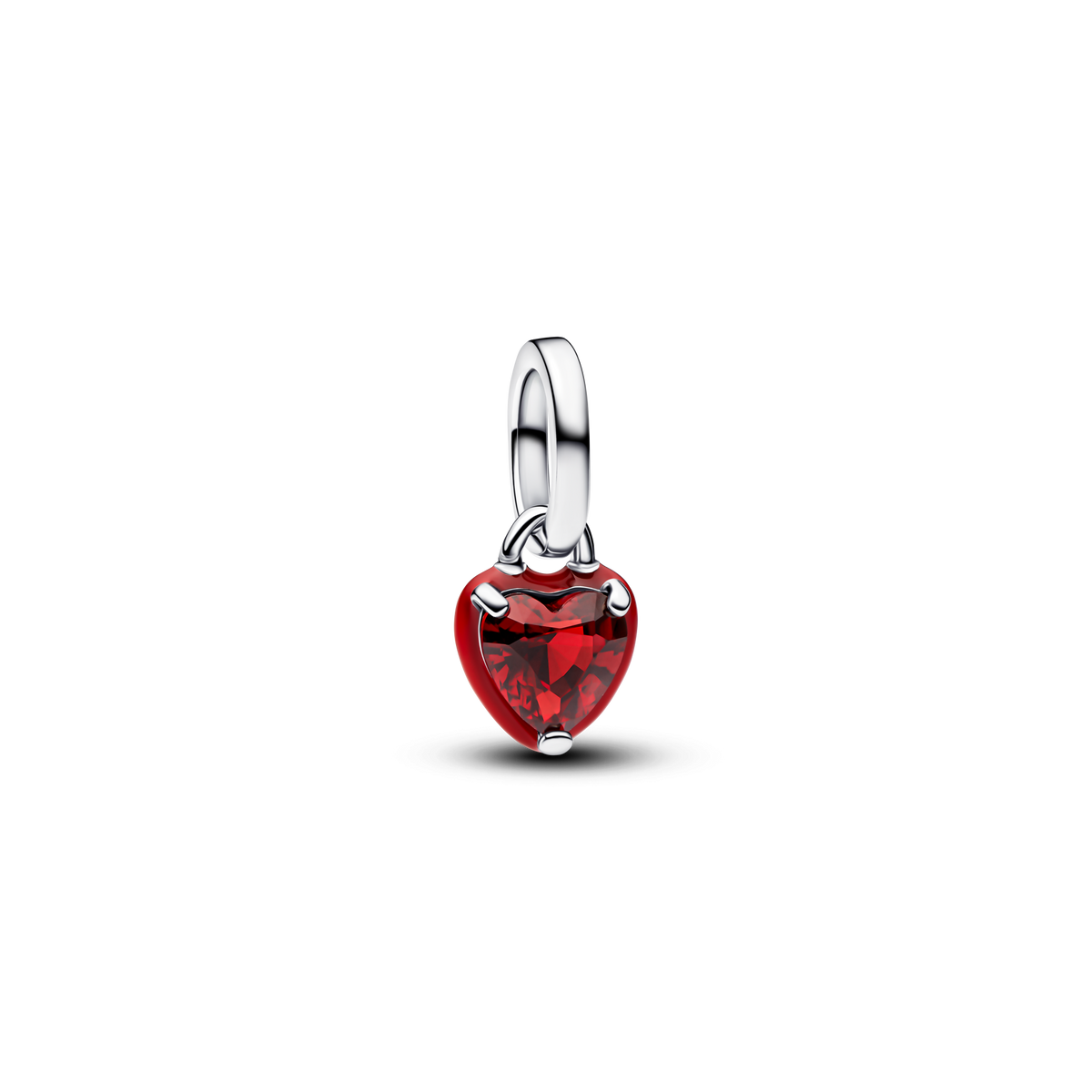 Red Chakra Heart Mini Dangle Charm