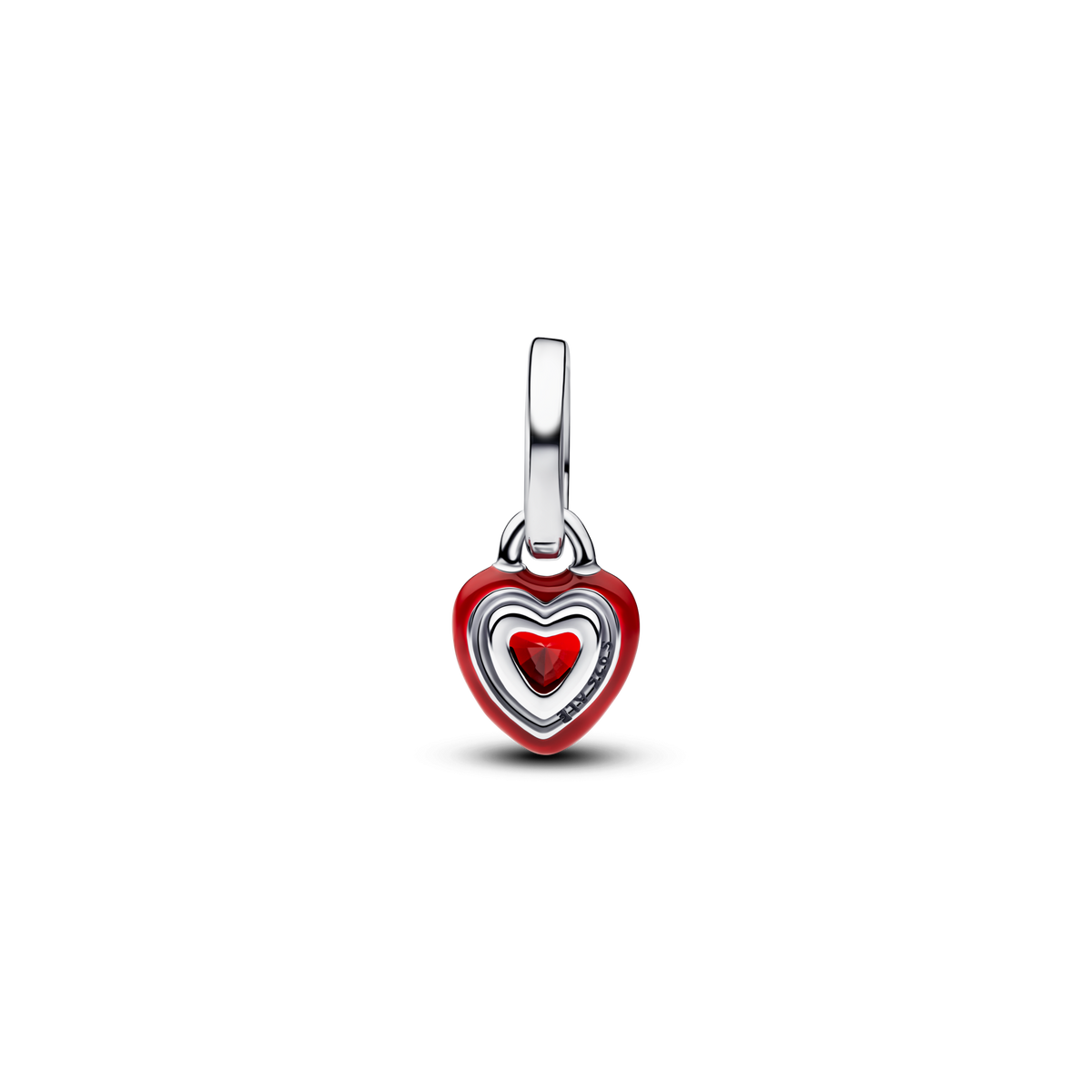 Red Chakra Heart Mini Dangle Charm