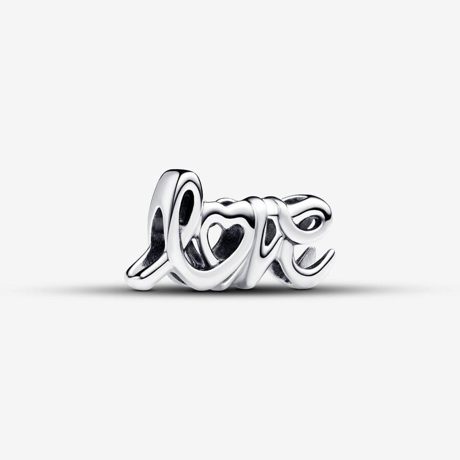 Sparkling Red Heart Dangle Charm Trio