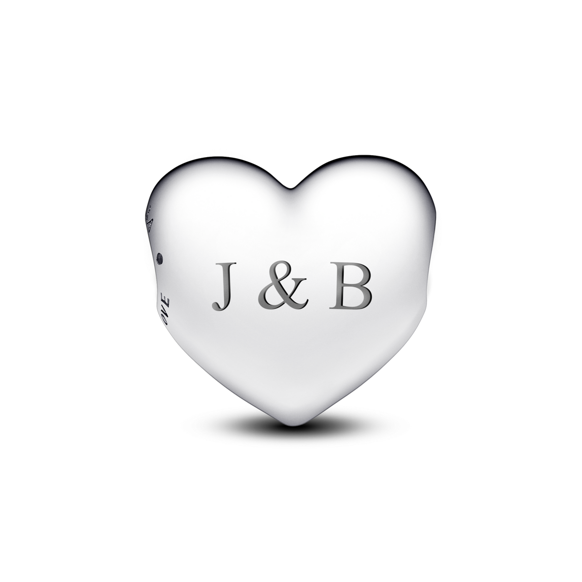 Be Love Engravable Large Heart Charm