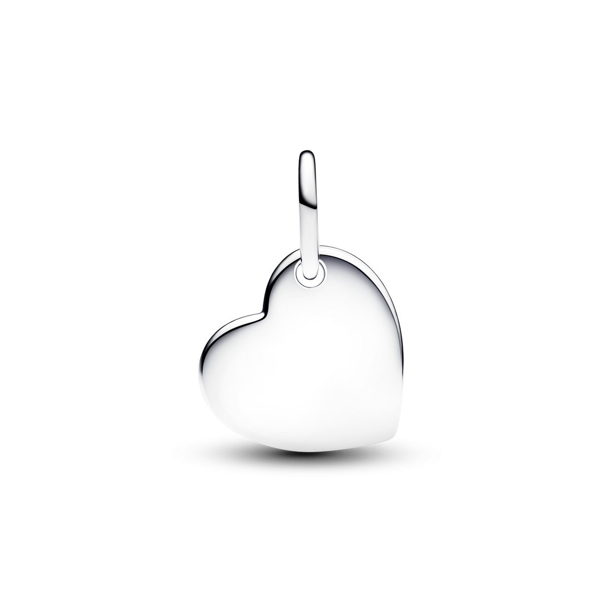 May Engravable Heart Green Stone Dangle Charm