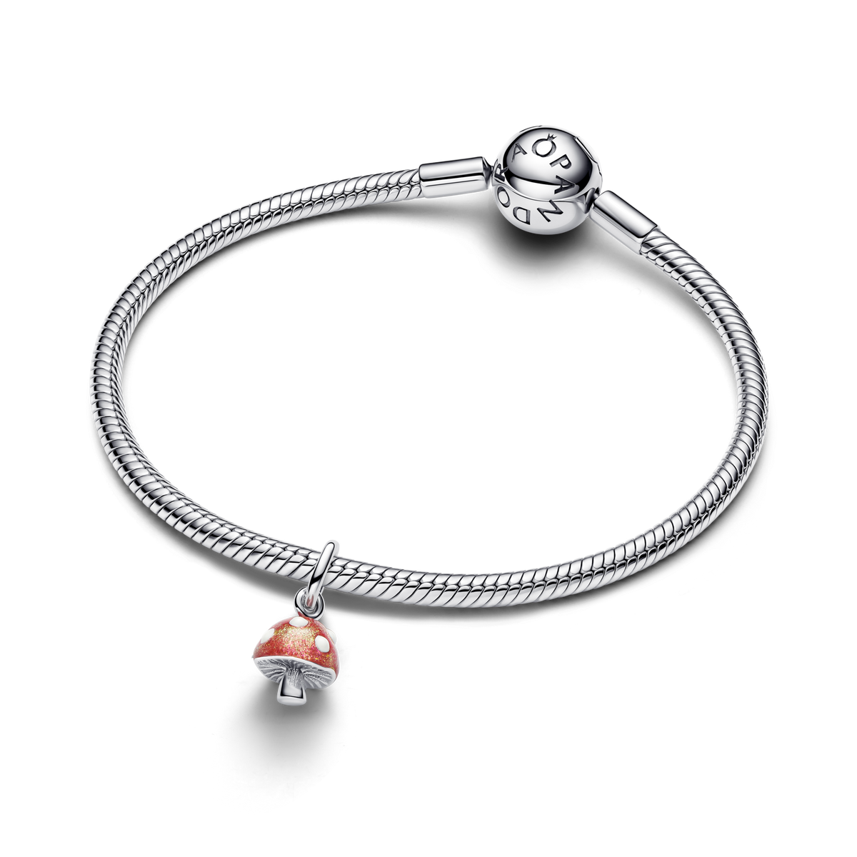 Glow-in-the-dark Mushroom Dangle Charm