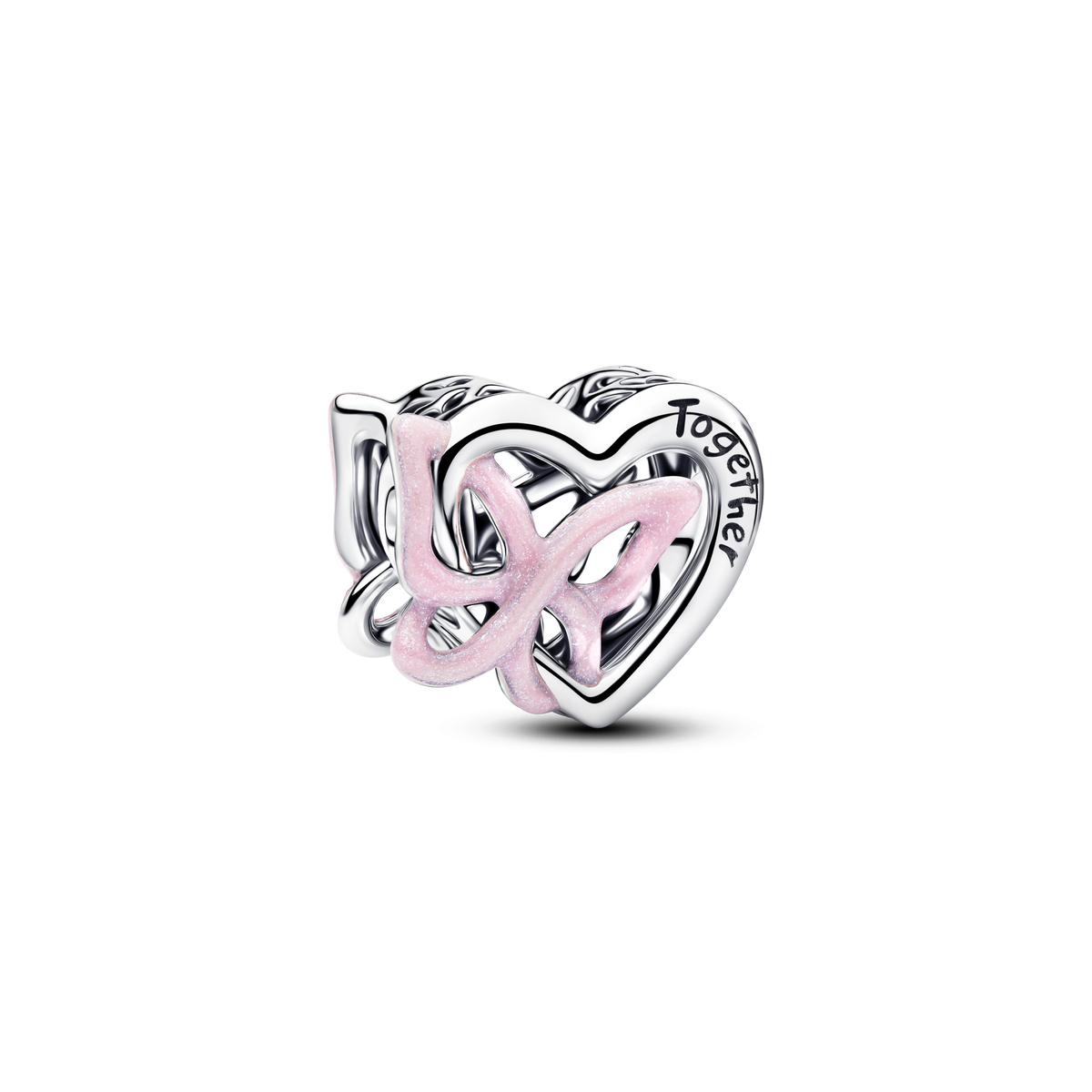 Entwined Heart and Butterfly Bracelet Gift Set