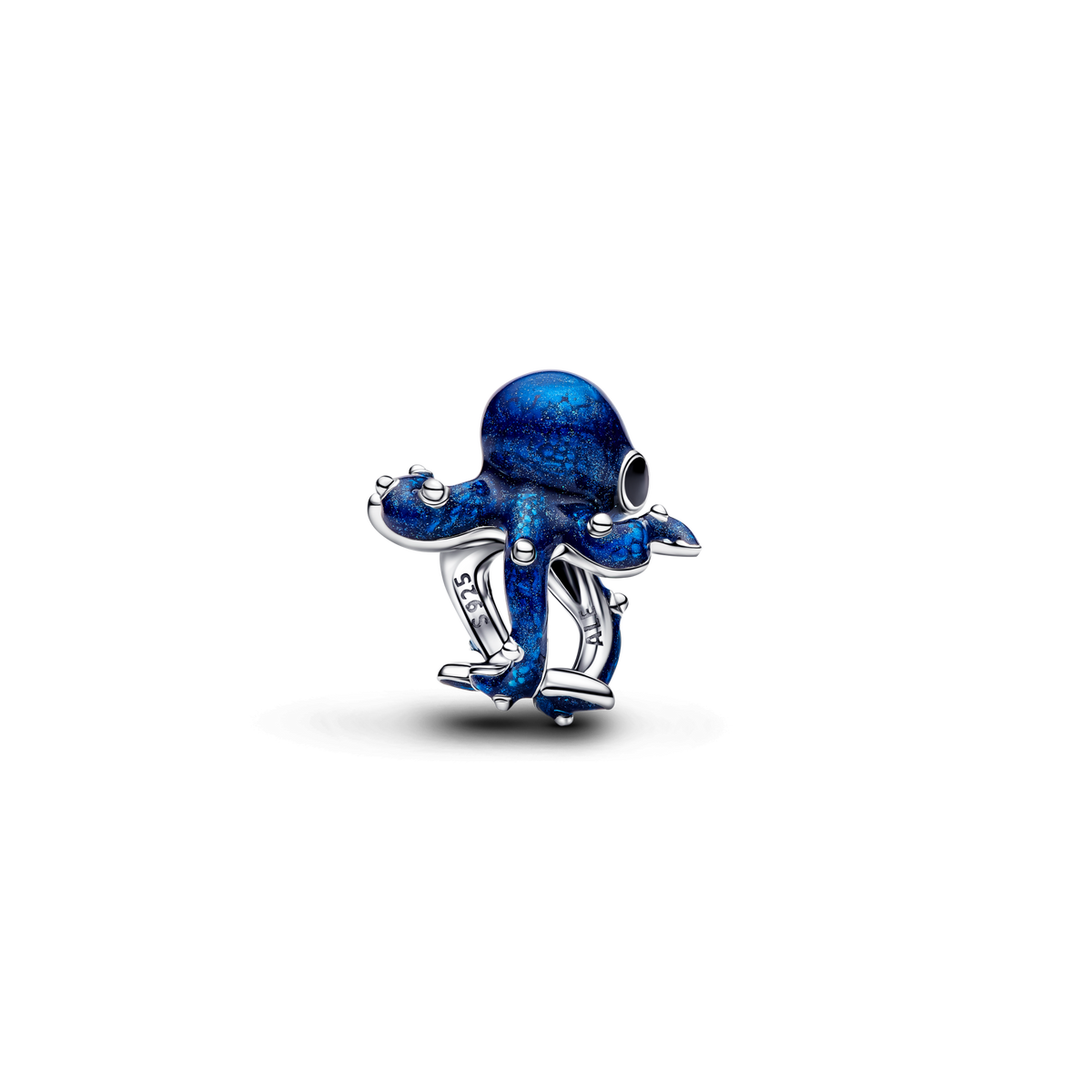 Blue Octopus Charm