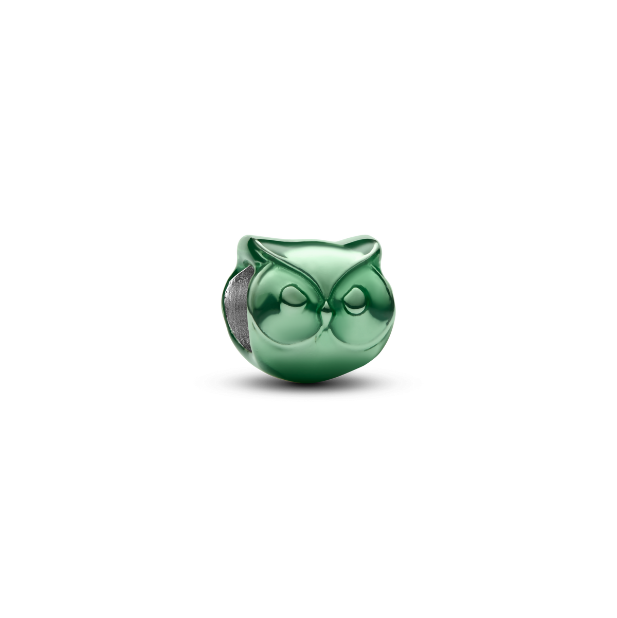 Green Owl Mini Charm