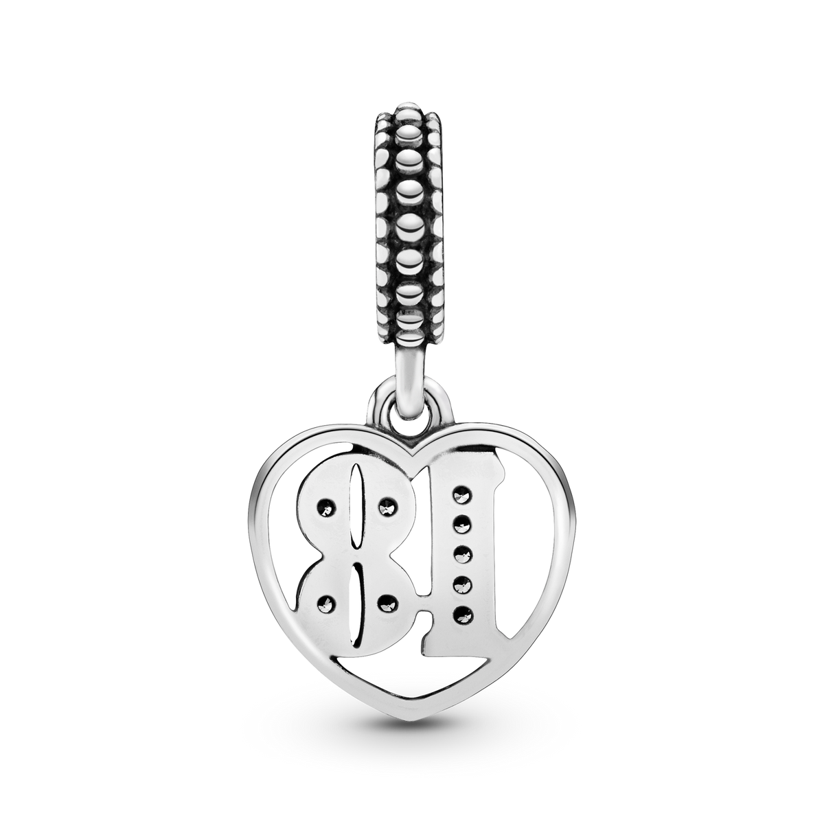 18th Celebration Dangle Charm