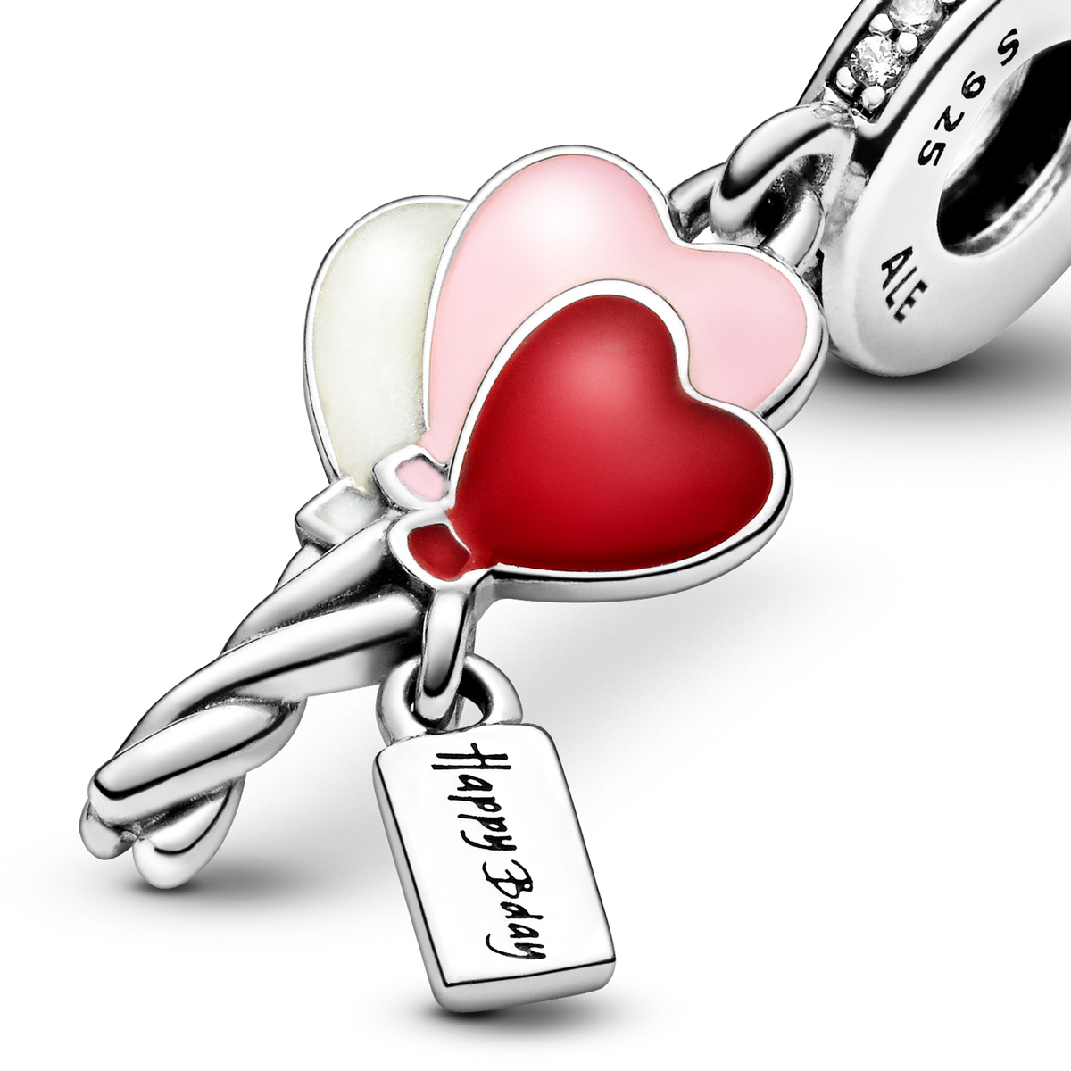 Happy Bday Balloon Dangle Charm