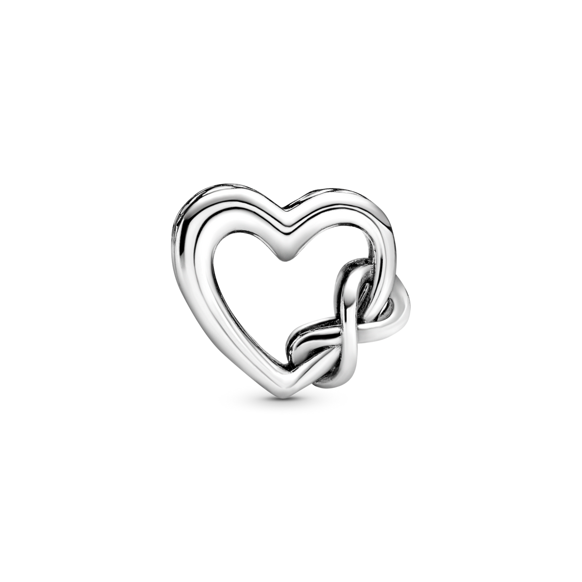 Love You Mom Infinity Heart Charm