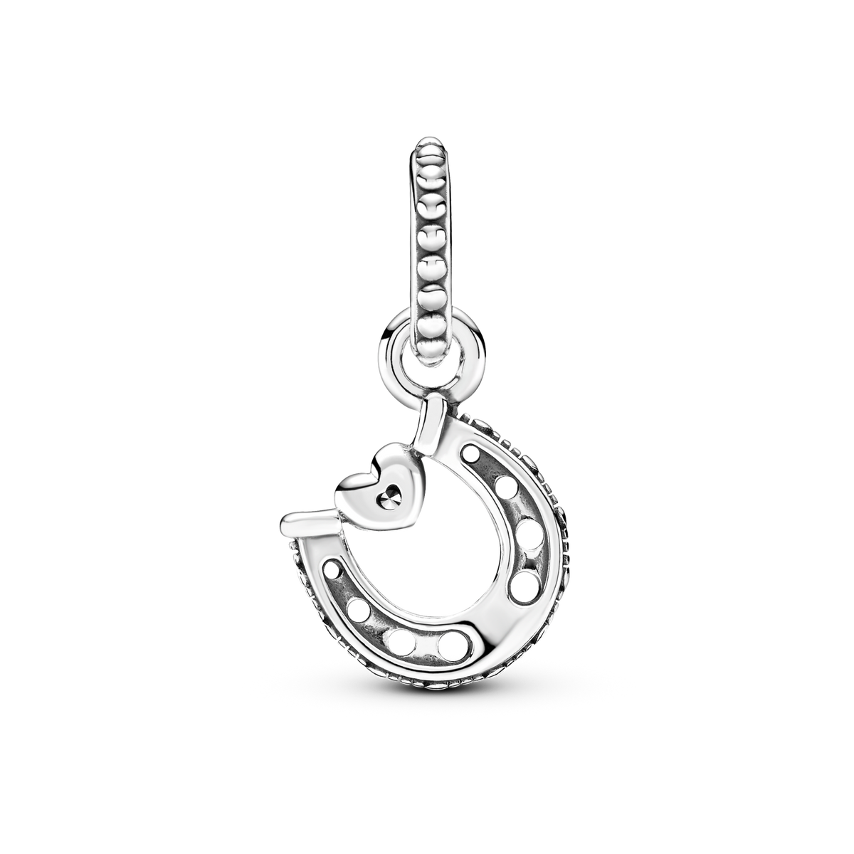 Good Luck Horseshoe Dangle Charm