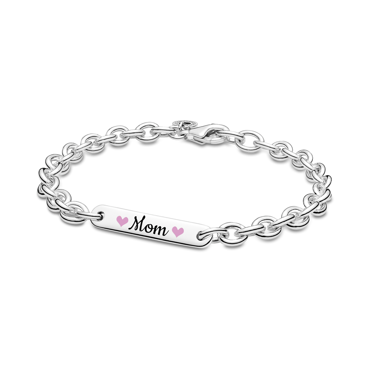 Mom Bar Link Bracelet