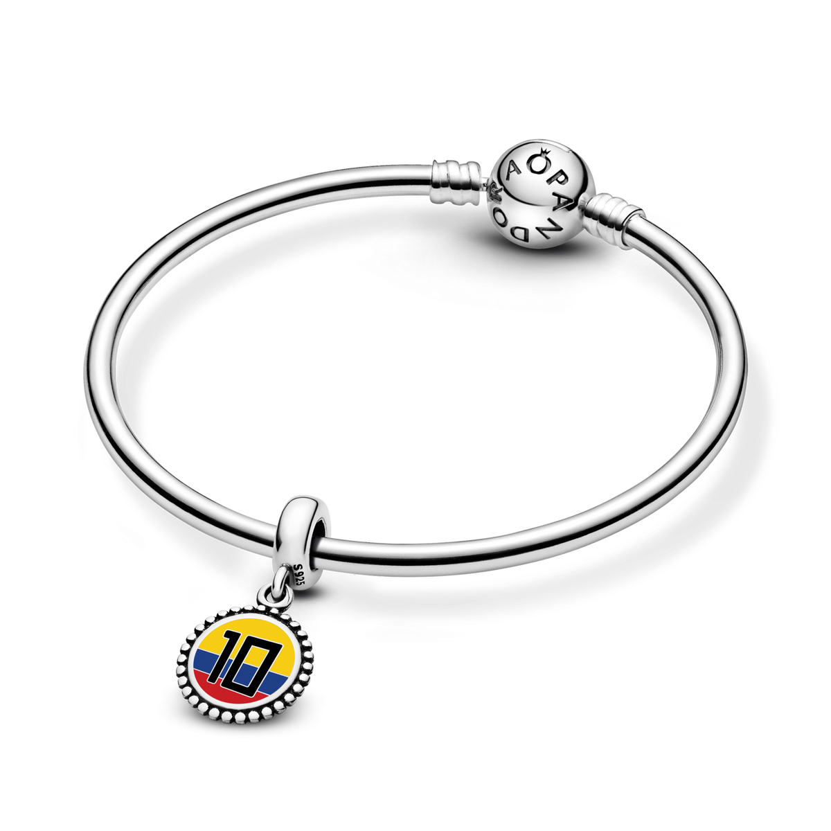 Colombia #10 Soccer Charm