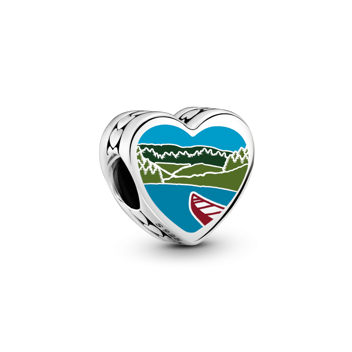 Arkansas Heart Charm