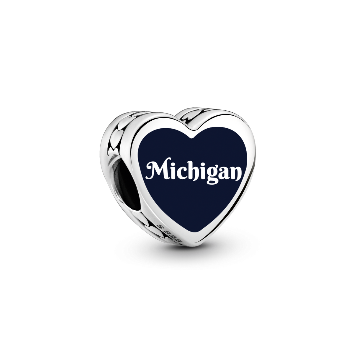 Michigan Heart Charm