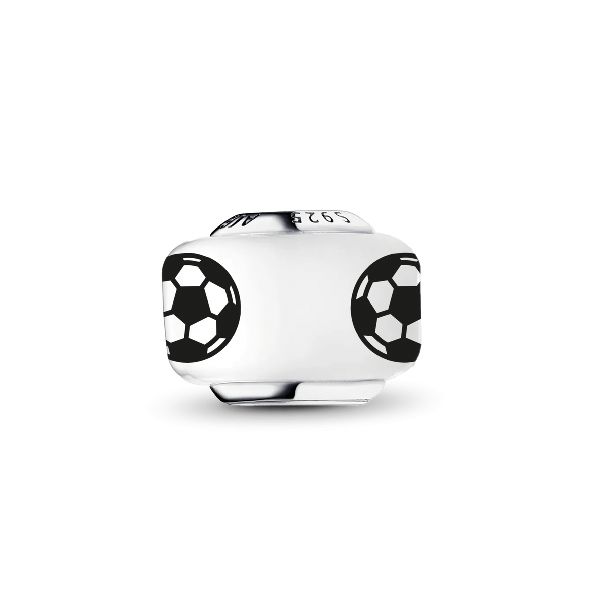 Soccer Murano Charm
