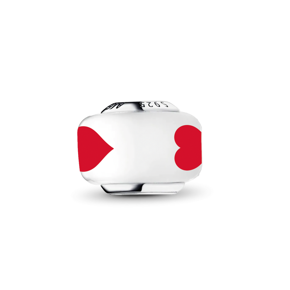 Hearts Murano Charm