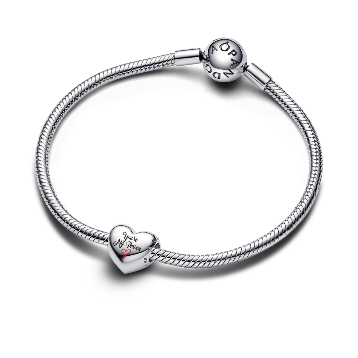 Engravable You're My Person Heart Charm