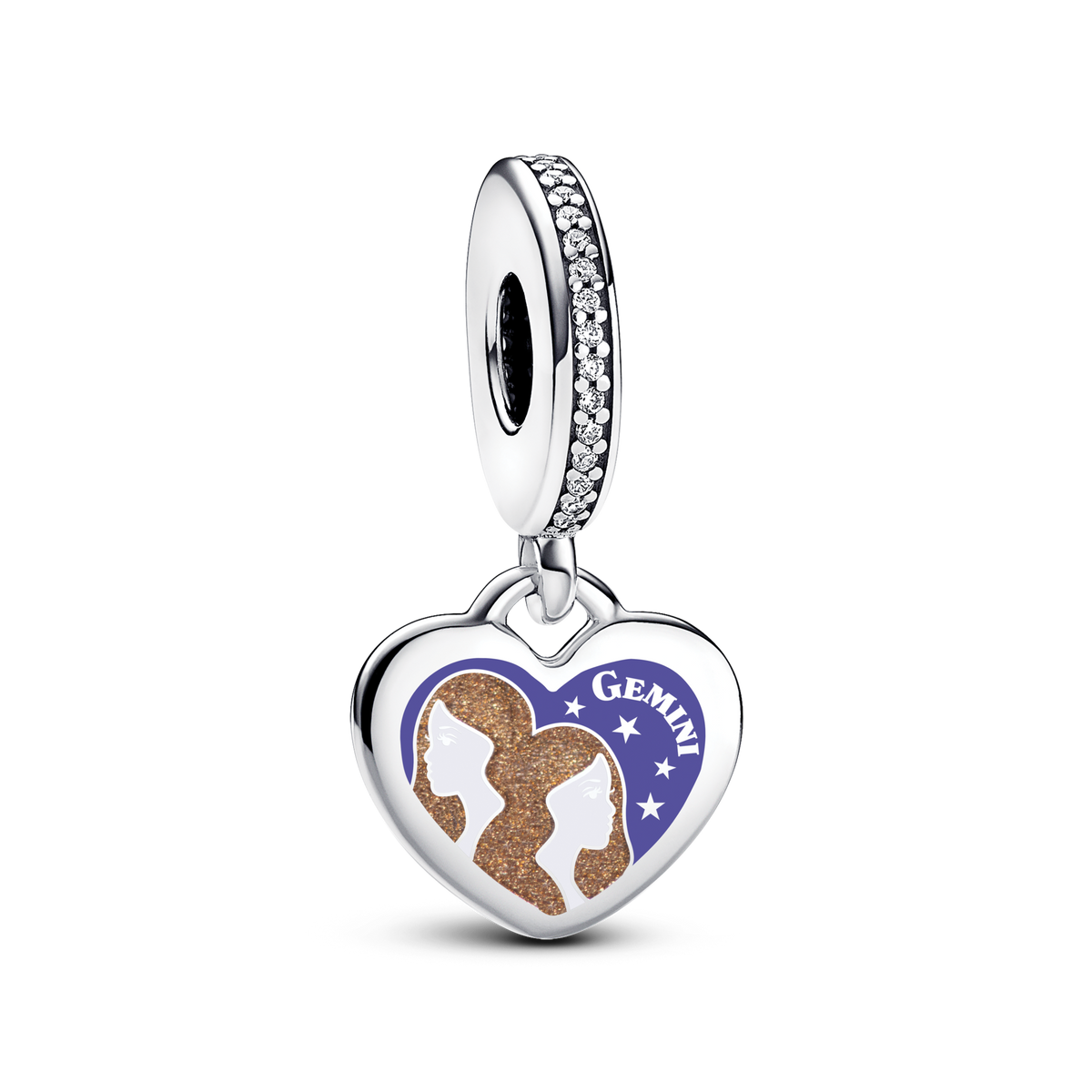 Gemini Dangle Charm Bracelet Set