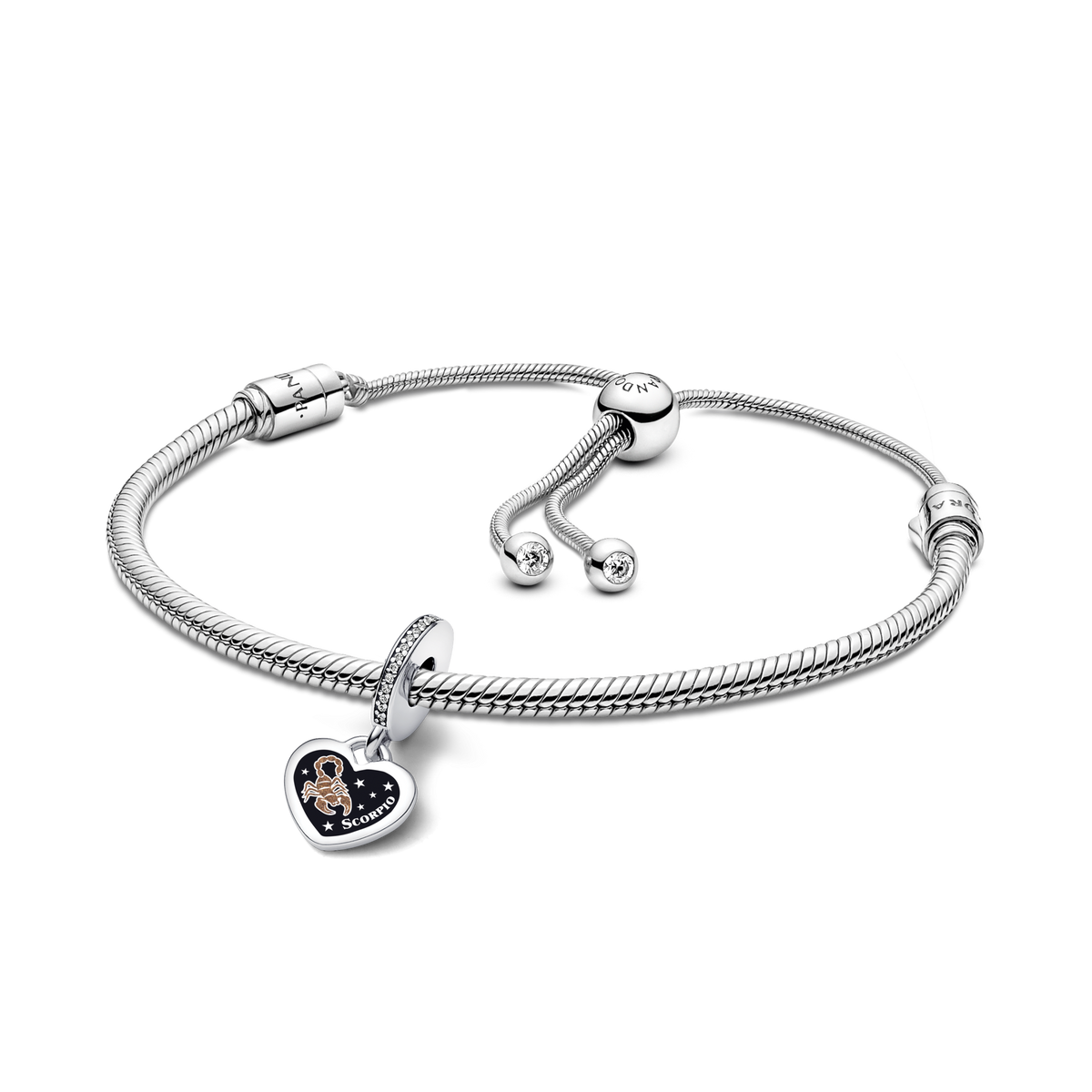 Scorpio Dangle Charm Bracelet Set