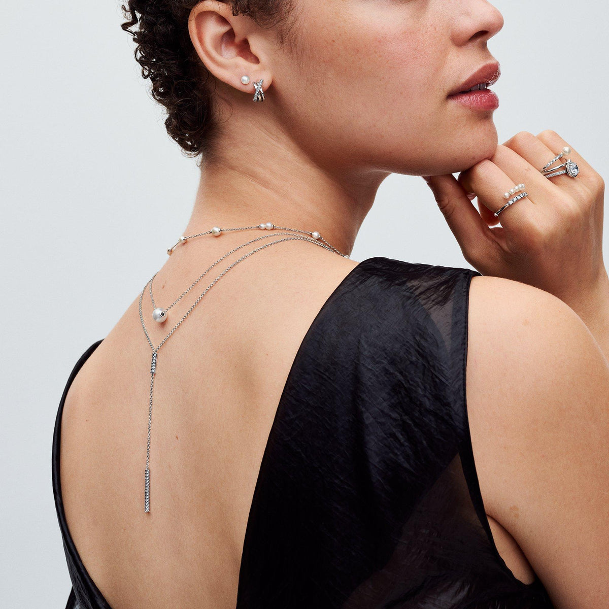 Treated Freshwater Cultured Pearl Collier Necklace