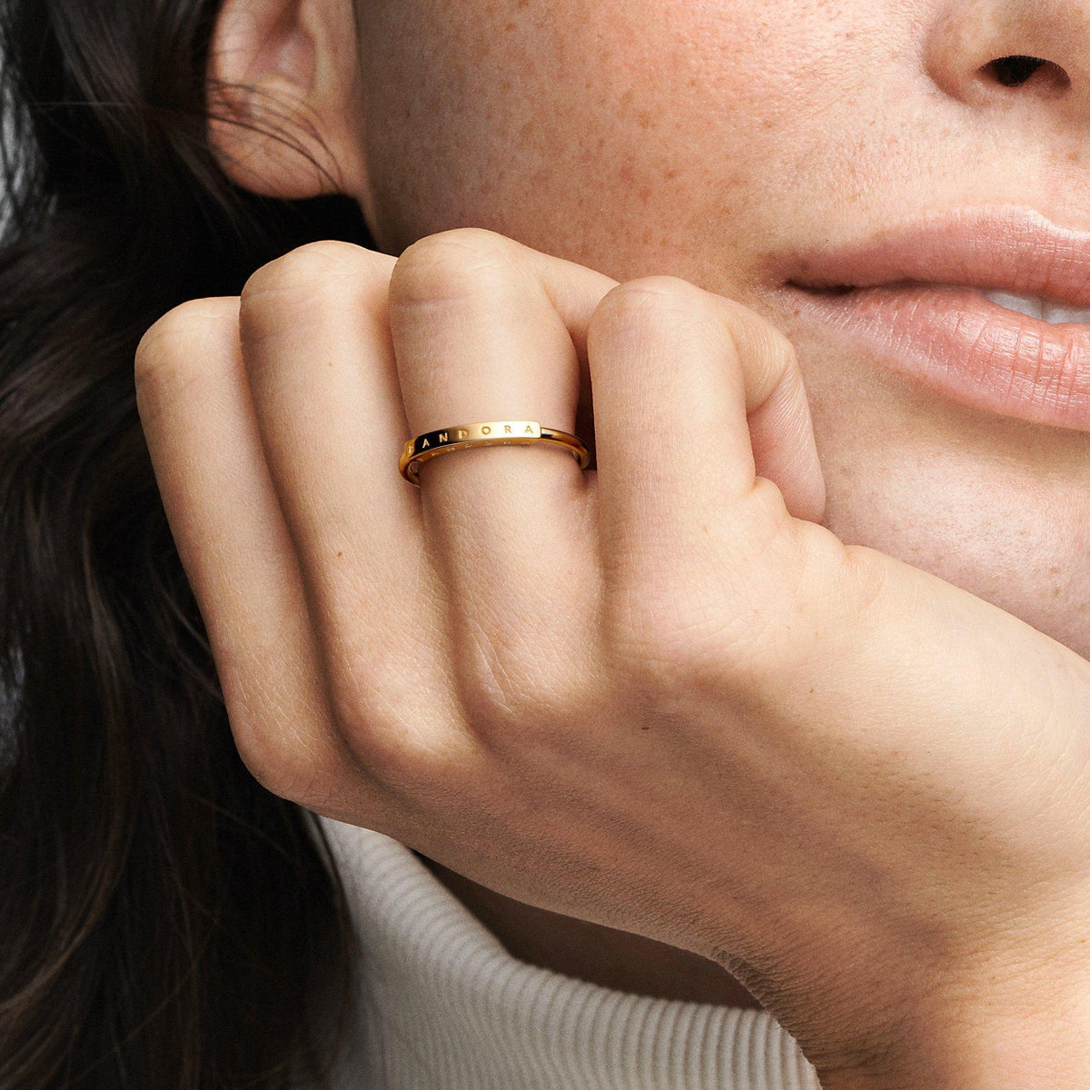 FINAL SALE - Pandora Signature I-D Ring