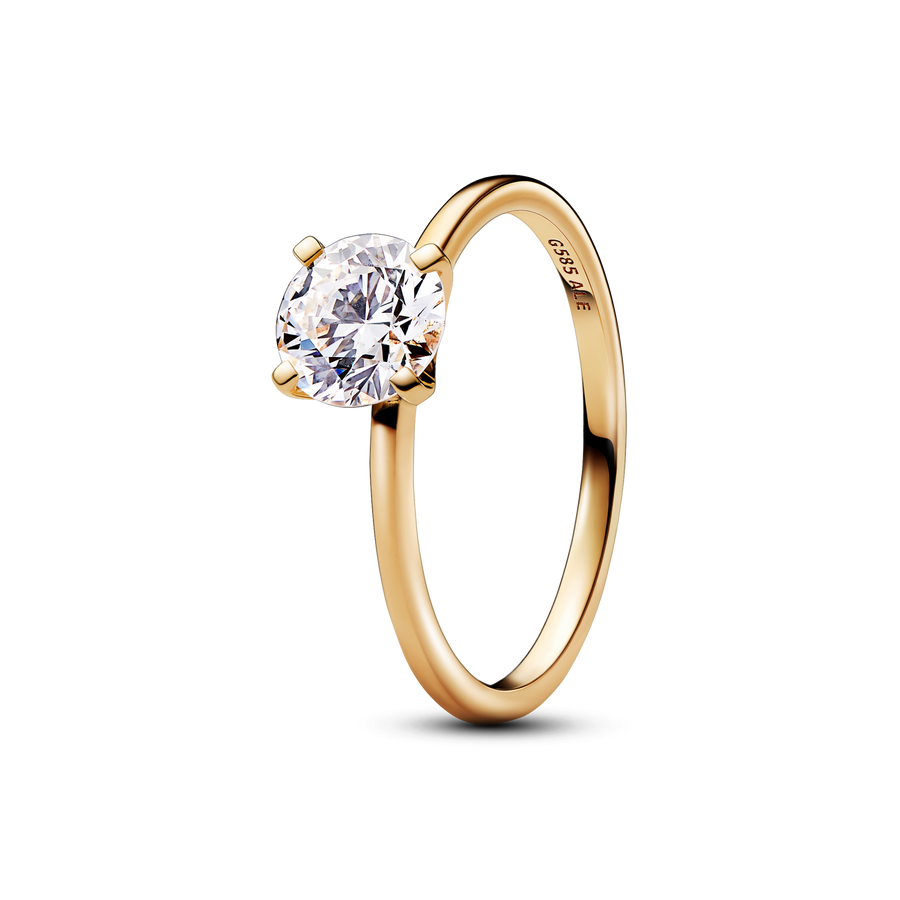 Pandora Era 14k Gold Lab-grown Diamond Ring