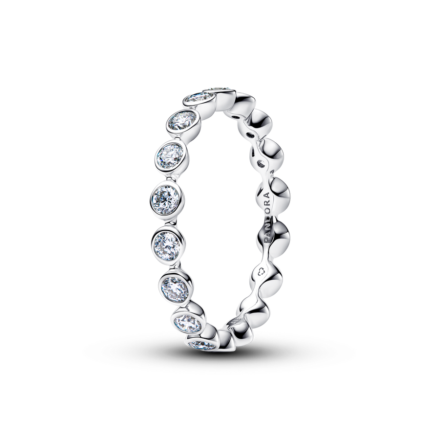 Pandora Era Lab-Grown Diamonds 14k White Gold Eternity Ring