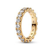 Sparkling Row Eternity Ring