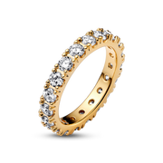 Sparkling Row Eternity Ring