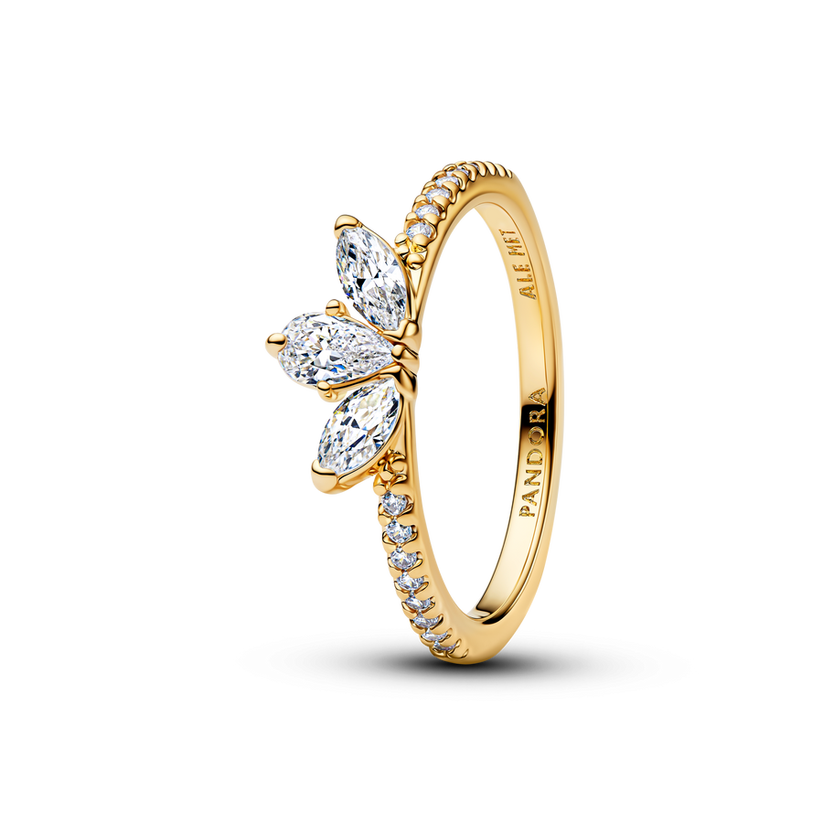 Sparkling Herbarium Cluster Ring