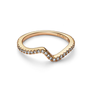 Sparkling Wave Ring