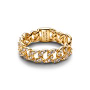 Pavé Cuban Chain Jewelry Set