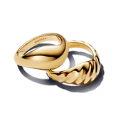 Rippled Stacking Rings