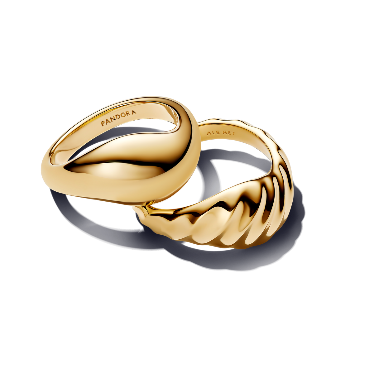 Rippled Stacking Rings