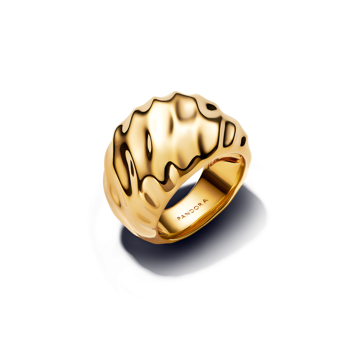 Rippled Statement Ring