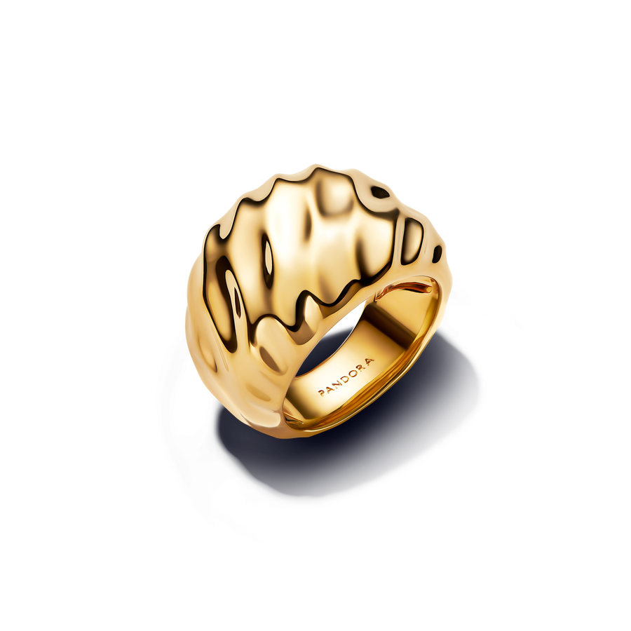 Rippled Statement Ring