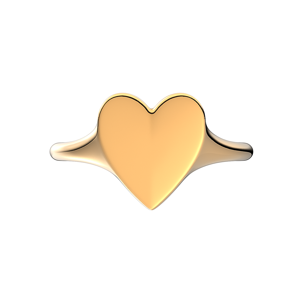 Engravable Heart Ring