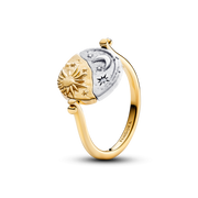 Sun & Moon Reversible Medallion Ring