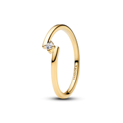 Split Solitaire Ring