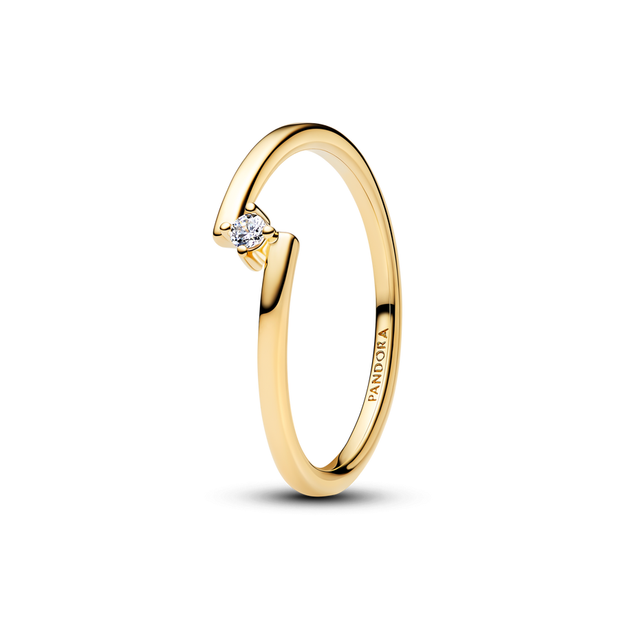 Split Solitaire Ring