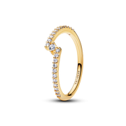 Sparkling Split Pavé Ring