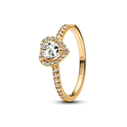 Elevated Heart Ring