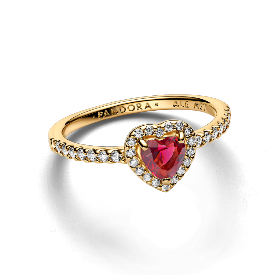 Elevated Heart Ring