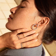 Polished Wishbone Ring