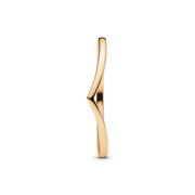 Polished Wishbone Ring