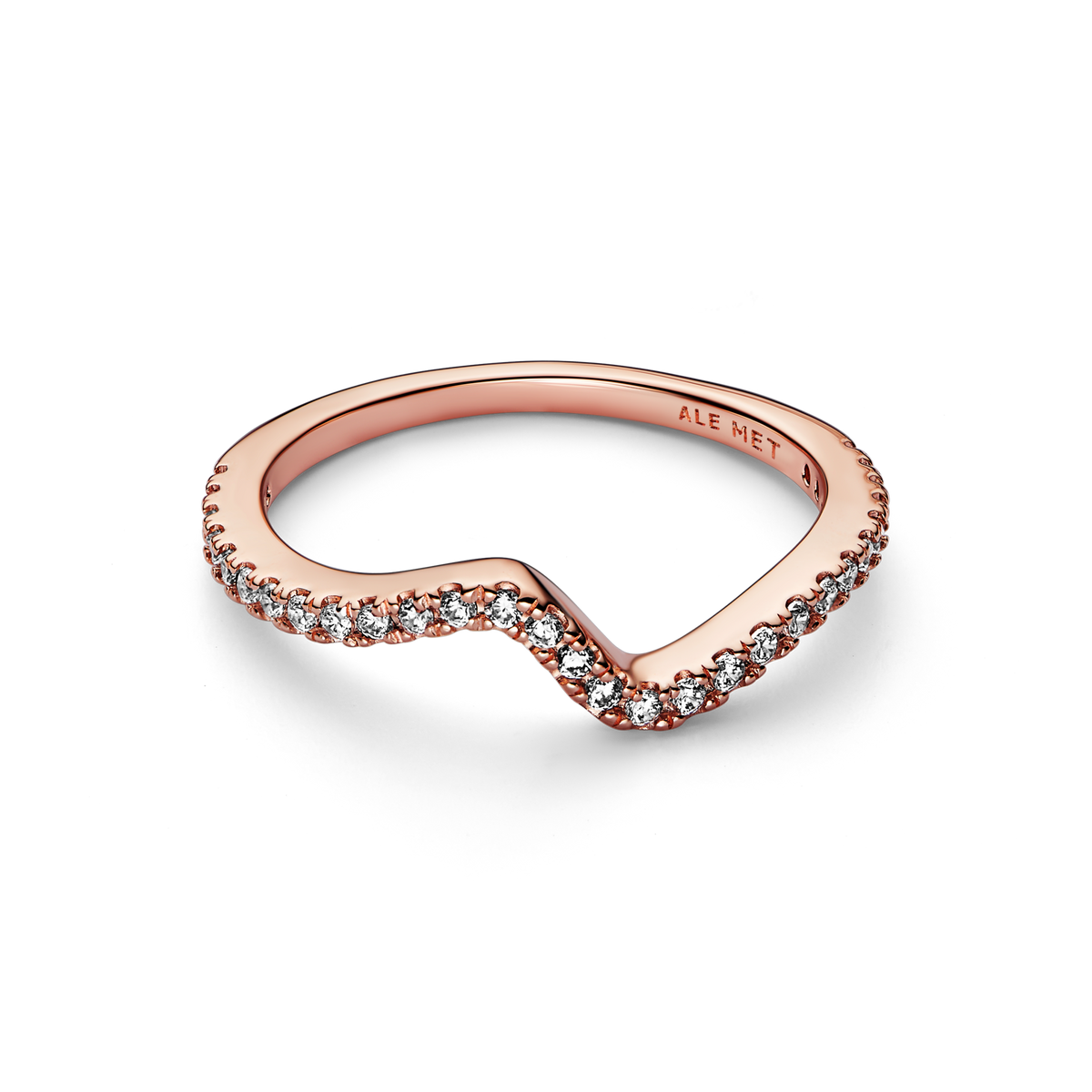 Sparkling Wave Ring