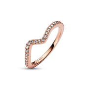 Sparkling Wave Ring