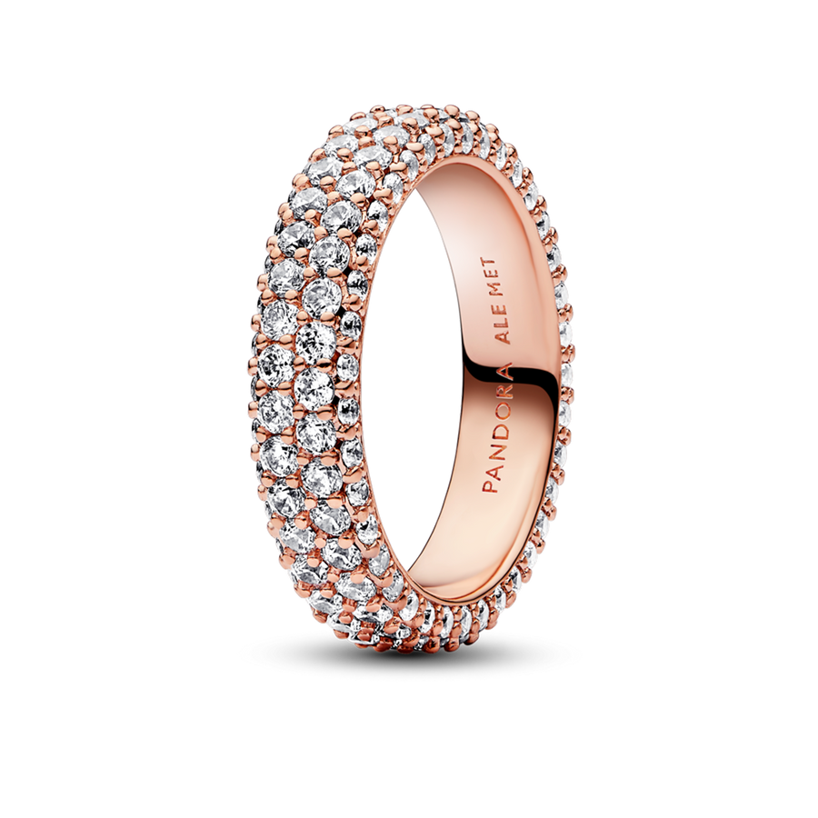 Pandora Timeless Pavé Double-row Ring