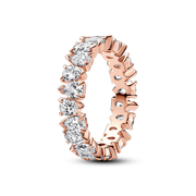 Alternating Sparkling Band Ring